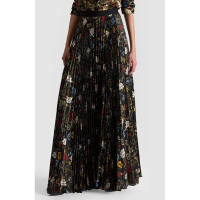 ALICE AND OLIVIA ALICE + OLIVIA KATZ PLEATED MAXI SKIRT