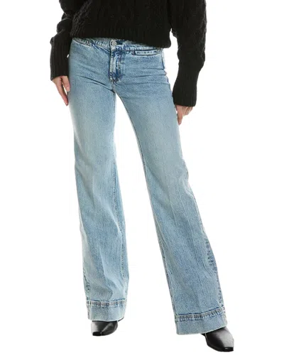 Alice And Olivia Alice + Olivia Kayla Wide Leg Jean In Blue