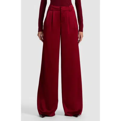 ALICE AND OLIVIA ALICE + OLIVIA KENNEDY DOUBLE PLEAT PANTS
