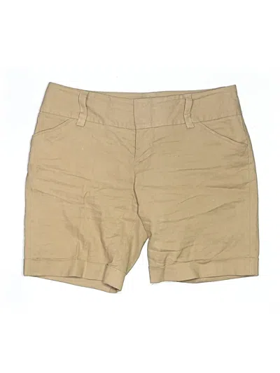 Pre-owned Alice And Olivia Alice + Olivia Khaki Shorts In Tan