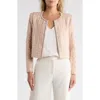 Alice And Olivia Kidman Embellished Boxy Jacket In Pink