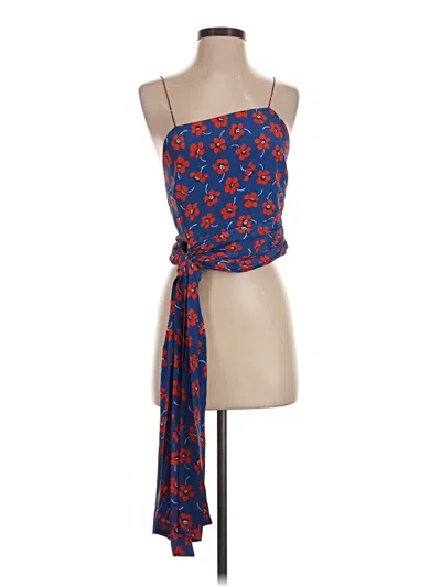 Pre-owned Alice And Olivia Alice + Olivia Kimono In Blue