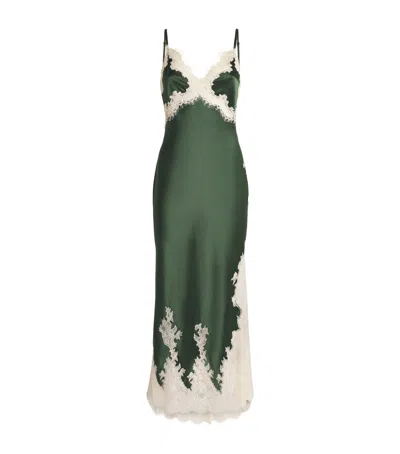 Alice And Olivia Alice+olivia Lace Julietta Maxi Dress In Green