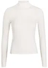 Alice And Olivia Alice + Olivia Lanie Pointelle Knit Top In White