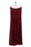 Alice And Olivia Alice + Olivia Maeve Sequin Maxi Skirt In Multi