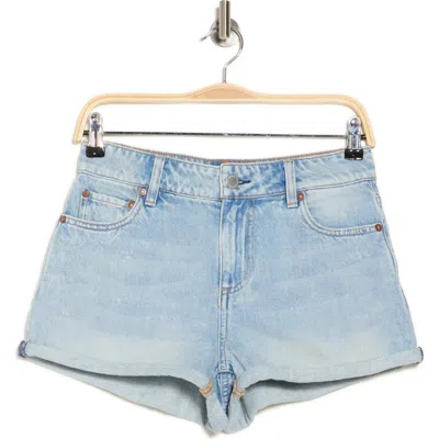 Alice And Olivia Alice + Olivia Maggie Mr Vintage Cuffed Shorts In Rockstar Blue