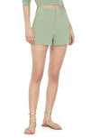 Alice And Olivia Mame Short In Sage