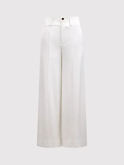 Alice And Olivia Alice Olivia Mame High-waisted Trousers In White