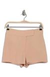 Alice And Olivia Alice + Olivia Mara Crossover Clean Short In Almond