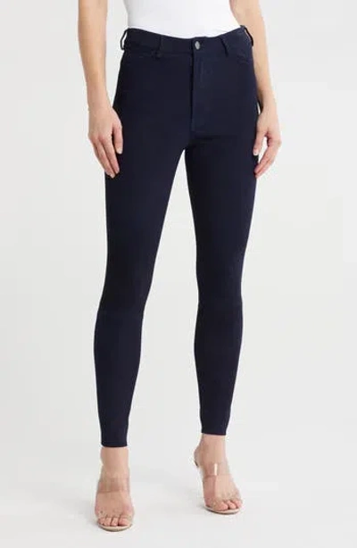 Alice And Olivia Alice + Olivia Mika High Waist Suede Pants