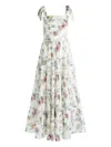 Alice And Olivia Alice + Olivia Monnie Cotton Long Dress