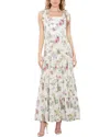 Alice And Olivia Alice + Olivia Monnie Cotton Long Dress In White
