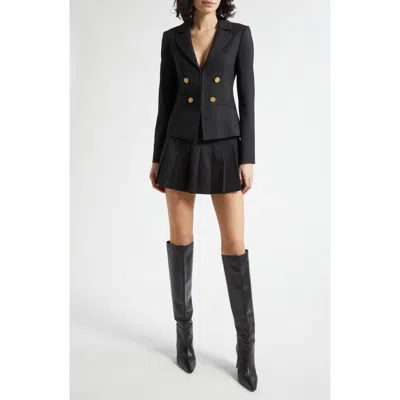 Alice And Olivia Alice + Olivia Mya Pleated Blazer Dress In Multi
