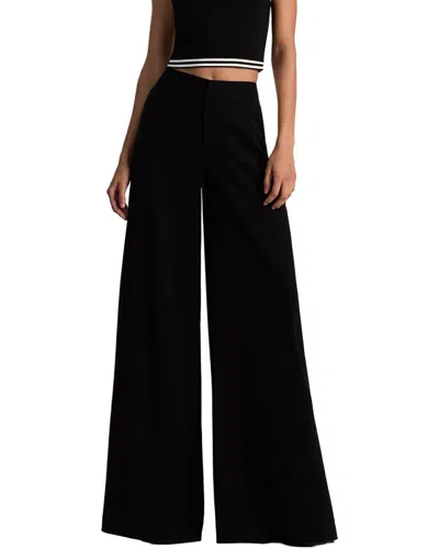 Alice And Olivia Alice + Olivia Nessi Trouser In Black