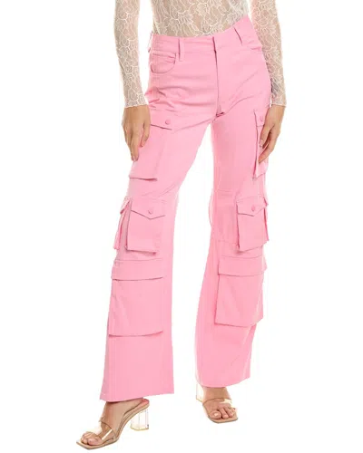 Alice And Olivia Alice + Olivia Olympia Cargo Pant In Pink