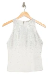 Alice And Olivia Alice + Olivia Pania Crystal Embellished Tank