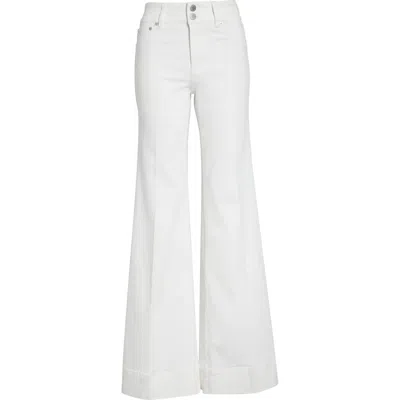 Alice And Olivia Alice + Olivia Perfect Wide Leg Jeans In White