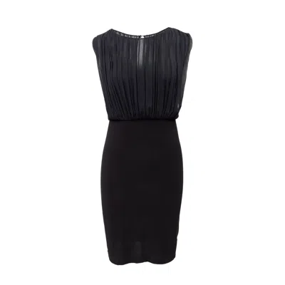 Alice And Olivia Alice + Olivia Pleated Dress - '00s In Black