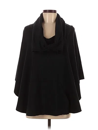 Alice And Olivia Alice + Olivia Poncho In Black