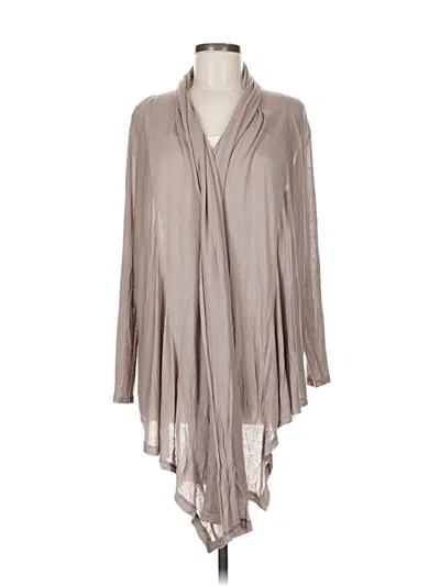 Pre-owned Alice And Olivia Alice + Olivia Poncho In Gray