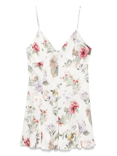 Alice And Olivia Alice + Olivia Printed Mini Dress