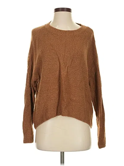 Pre-owned Alice And Olivia Alice + Olivia Pullover Sweater In Brown