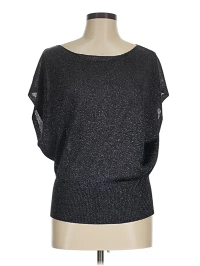 Pre-owned Alice And Olivia Alice + Olivia Pullover Sweater In Gray