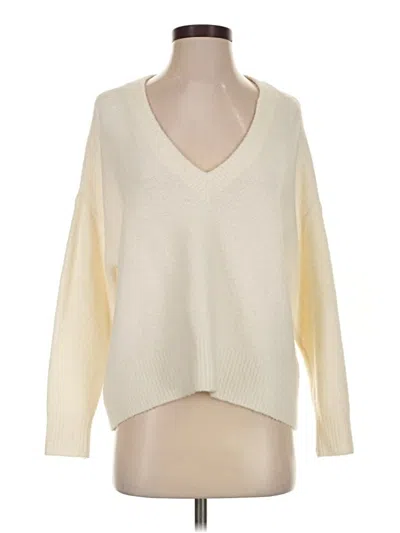 Pre-owned Alice And Olivia Alice + Olivia Pullover Sweater In Ivory