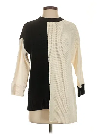 Pre-owned Alice + Olivia Pullover Sweater In Ivory