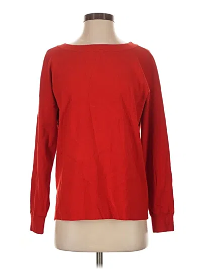 Pre-owned Alice + Olivia Pullover Sweater In Red