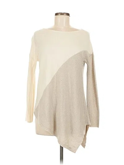 Pre-owned Alice And Olivia Alice + Olivia Pullover Sweater In White