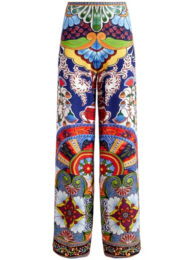 ALICE AND OLIVIA ALICE + OLIVIA RECYCLED POLYESTER TROUSERS