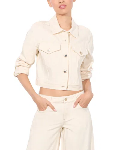 Alice And Olivia Alice + Olivia Relaxed Boxy Cropped Jacket