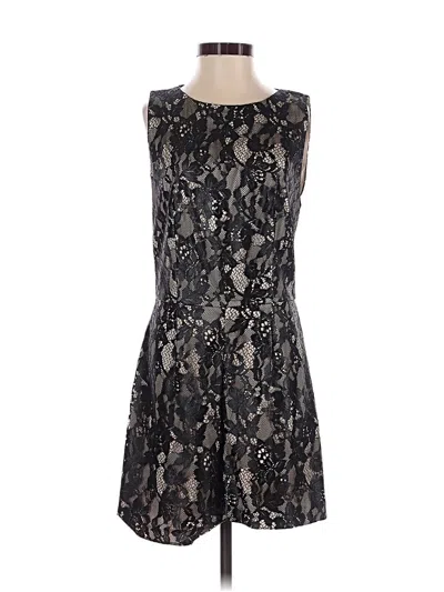 Pre-owned Alice And Olivia Alice + Olivia Romper In Black