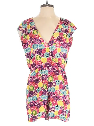 Pre-owned Alice And Olivia Alice + Olivia Romper In Pink