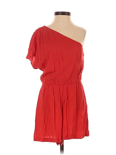 Pre-owned Alice + Olivia Romper In Red