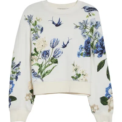 Alice And Olivia Alice + Olivia Russell Sequin Sweatshirt In Multi