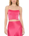 Alice And Olivia Alice + Olivia Saylor Bustier Cami Top In Pink