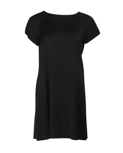 Alice And Olivia Alice + Olivia Shift Dress In Black Viscose