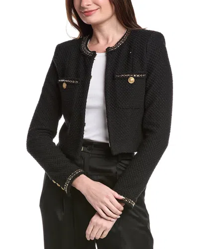 Alice And Olivia Shiloh Jacket In Black