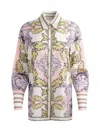 Alice And Olivia Lane Oversized Button Down