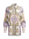 Alice And Olivia Lane Oversized Button Down