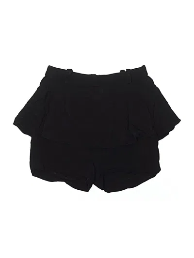Pre-owned Alice And Olivia Alice + Olivia Shorts In Black