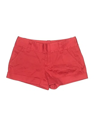 Pre-owned Alice And Olivia Alice + Olivia Shorts In Red