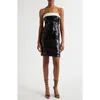 Alice And Olivia Alice + Olivia Sibella Sequin Bow Dress