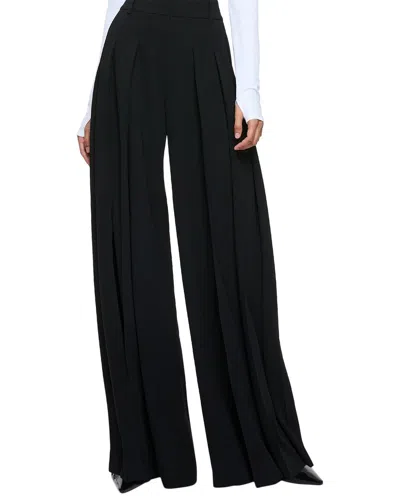 Alice And Olivia Alice + Olivia Simon Pleated Trouser In Black