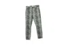 Alice And Olivia Alice + Olivia Skinny Leg Snakeskin Jeans In Multicolor Cotton In Multi