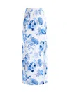 Alice And Olivia Stephine Printed Long Skirt In Multi
