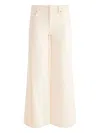Alice And Olivia Wide-leg Cropped Jeans In Neutral