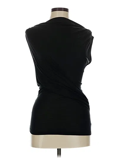 Pre-owned Alice And Olivia Alice + Olivia Sleeveless T-shirt In Black